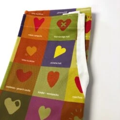 I Love Parks - Hearts Of The Park, Peak District Apron -Home Furnishings Store Apron Detail