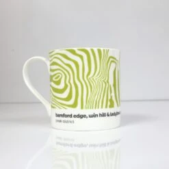 Peak District - Contour Mug - Bamford Edge