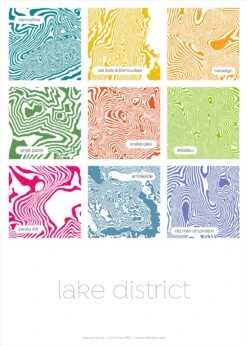 Lake District - 9 Treasured Places - Fine Art Print -Home Furnishings Store CRLD9 50 702022WHITEsmll