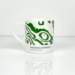 Holy Island, Lindisfarne - Northumberland - Contour Mug