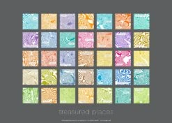 Treasured Places - 35 Contour Range Places Print (on Grey) -Home Furnishings Store CRTreasPlaces35 50 70LANDSCGREY2022small