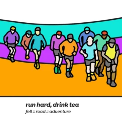 Fell Running - I Love Parks - Colour Mug -Home Furnishings Store FellRunMug RunHardDrinkTea