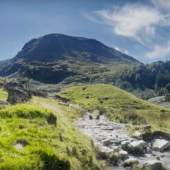 Glaramara & Seathwaite Lake District Contour Print -Home Furnishings Store Glaramara02fromseathwaite