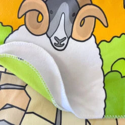 Peak District - Stanage Trip Tick 02 - Fleece Blanket -Home Furnishings Store IMG 0352copy