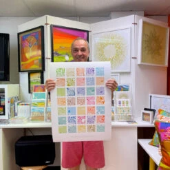 Park Designs - Treasured Places 35 Contour Print (on White) -Home Furnishings Store IMG 2630