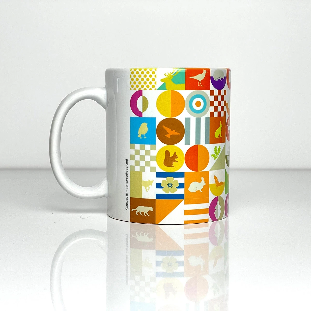 Pop Art Nature - I Love Parks - Mug 3 Pop Art Nature - I Love Parks - Mug - Image 3