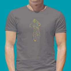 Downhill Mountain Bike - Love Parks - Park Designs - T Shirt -Home Furnishings Store LPBDM F SX087 Anthracite S