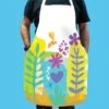 Hay Meadow Tryptych 01 - Love Nature - Apron