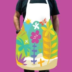 Hay Meadow Tryptych 03 - Love Nature - Apron