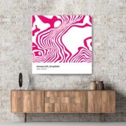 Pavey Ark, Langdales - Lake District Contour Canvas