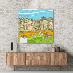 Stanage Trip Tick 02 - Peak District - Canvas