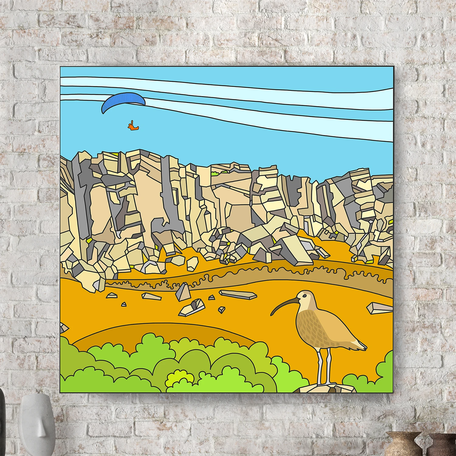 Stanage Trip Tick 03 - Peak District - Canvas 2 Stanage Trip Tick 03 - Peak District - Canvas - Image 2