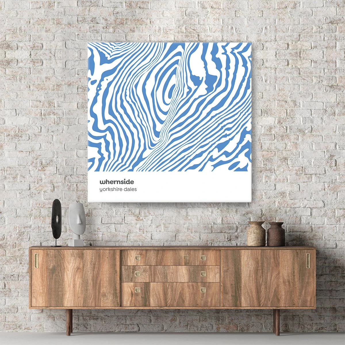 Whernside - Yorkshire Dales - Contour Range Canvas 1 Whernside - Yorkshire Dales - Contour Range Canvas