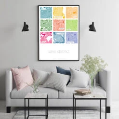 Lake District - 9 Treasured Places - Fine Art Print -Home Furnishings Store PD CR LD 9TreasuredPlaces WHITE ROOM