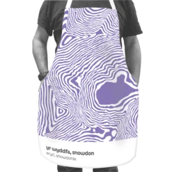 Yr Wyddfa, Snowdon - Eryri, Snowdonia - Contour Range Apron