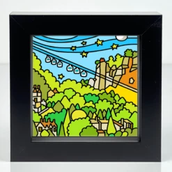 Heights Of Abraham - Peak District - Mini Fine Art Print -Home Furnishings Store PD PD HEIGHTS MP100 FZOOM