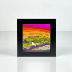 Higgar Tor From Carl Wark - Peak District - Mini Fine Art Print