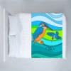 Kingfishers - Fleece Blanket