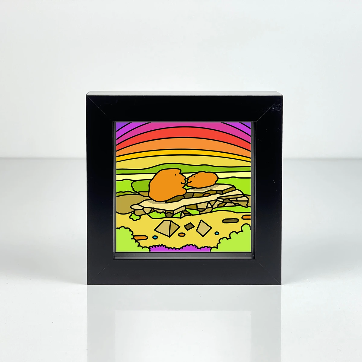 Kissing Stones - Peak District - Mini Fine Art Print 1 Kissing Stones - Peak District - Mini Fine Art Print