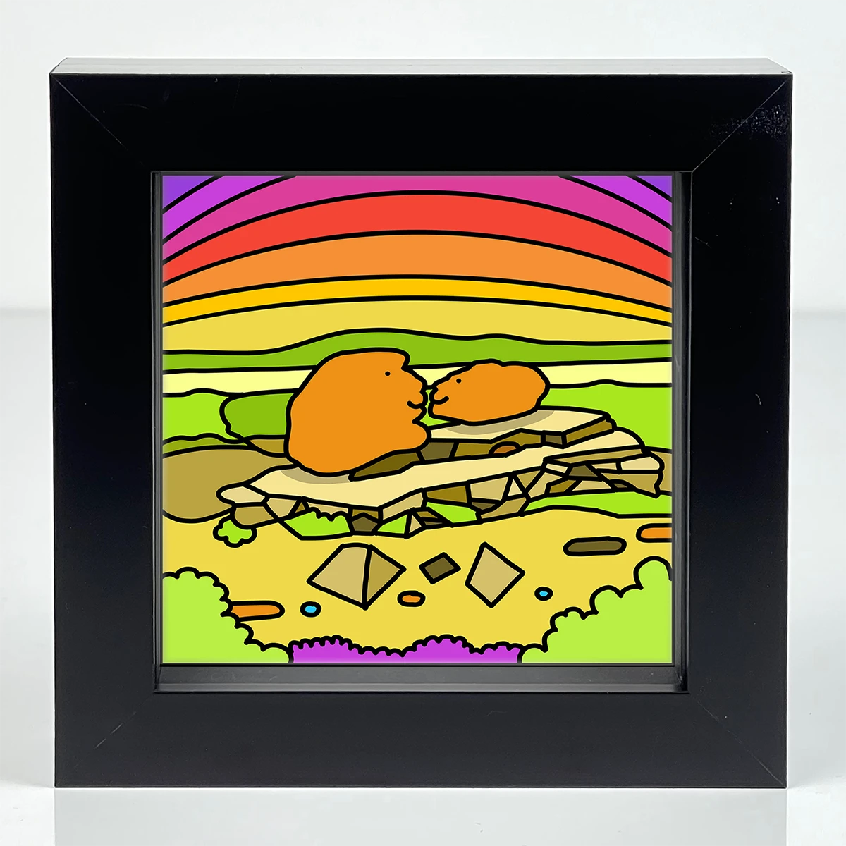 Kissing Stones - Peak District - Mini Fine Art Print 2 Kissing Stones - Peak District - Mini Fine Art Print - Image 2