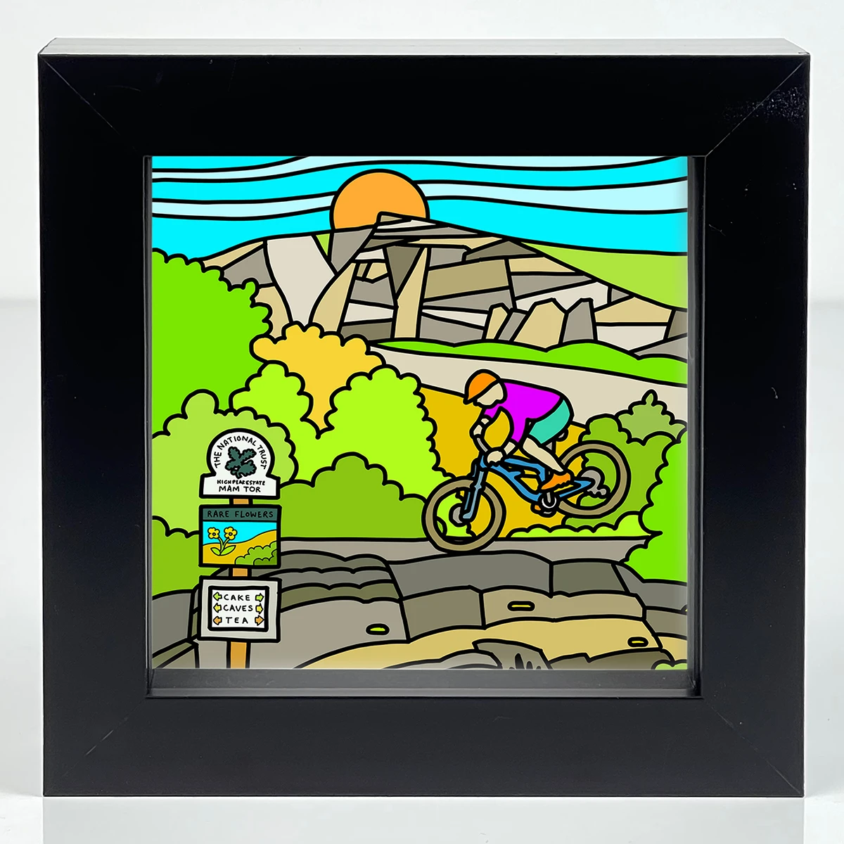 Mam Tor - Peak District - Mini Fine Art Print 2 Mam Tor - Peak District - Mini Fine Art Print - Image 2