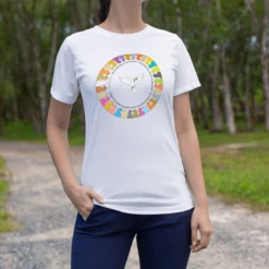 Peace, Love & Each Other - Love Nature - Design T Shirt -Home Furnishings Store PD T Shirt Doves White 1200px Ladies SQ cabb4200 286a 4e95 b210 08c01df499fa