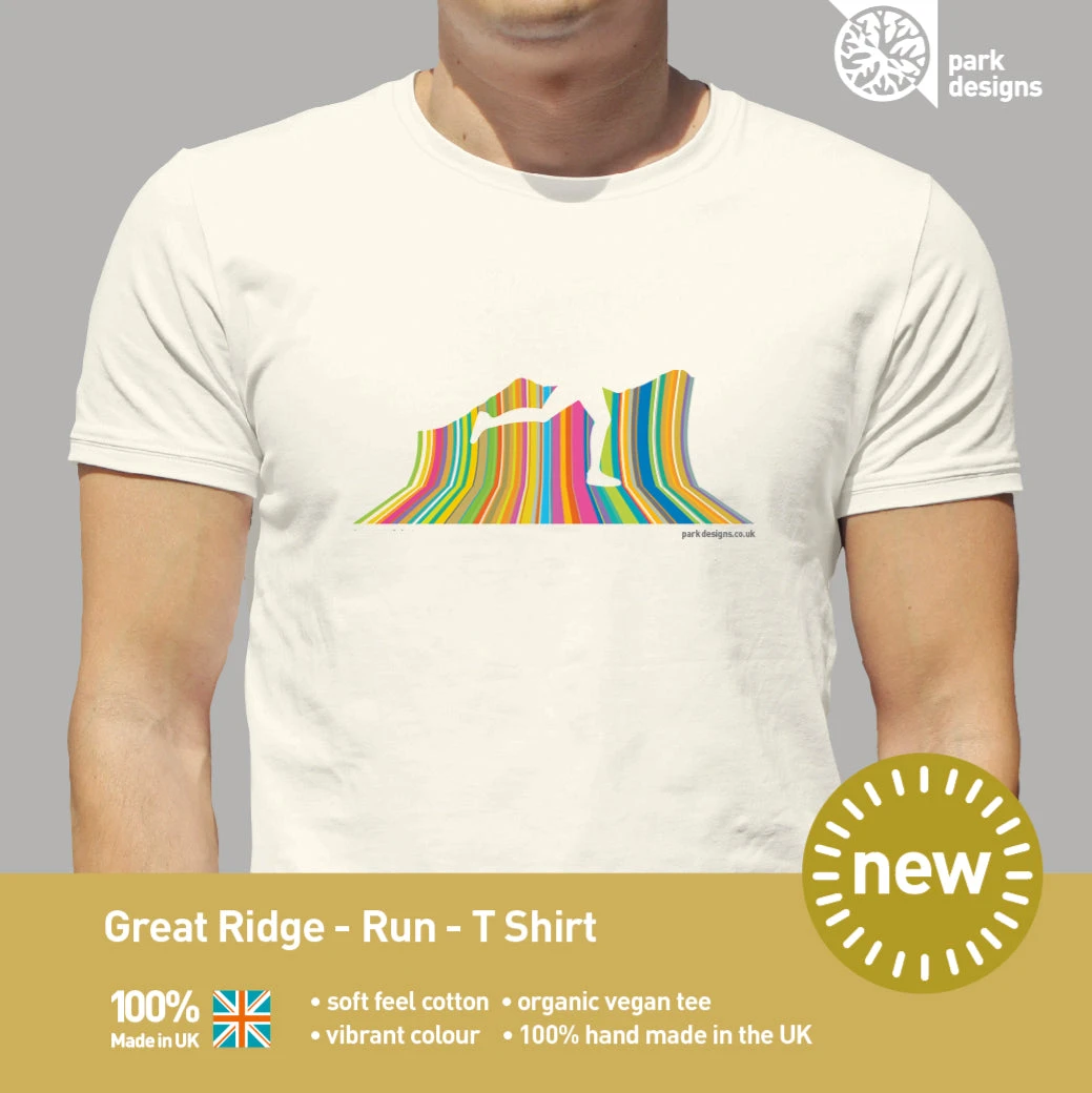 The Great Ridge - Run - Love Parks - Park Designs - T Shirt 1 The Great Ridge - Run - Love Parks - Park Designs - T Shirt