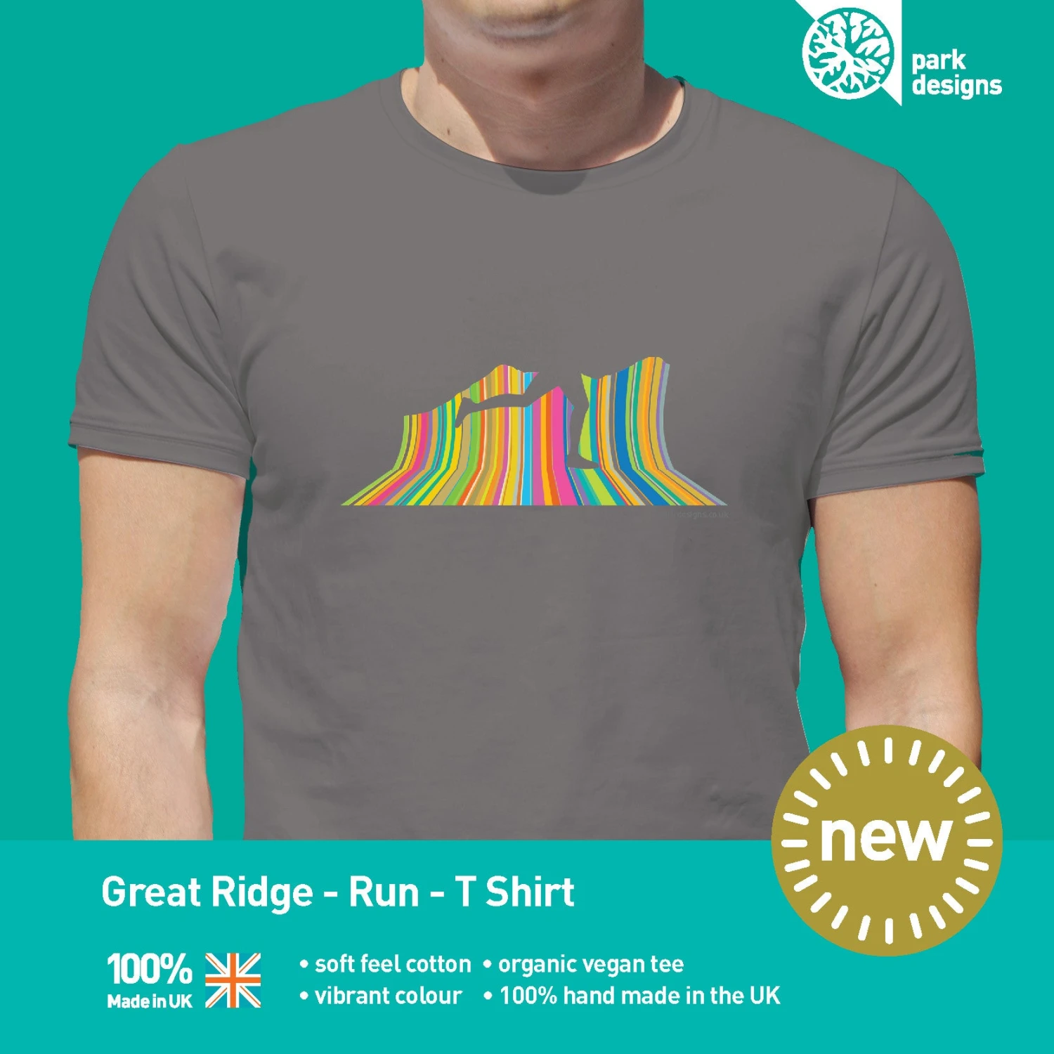 The Great Ridge - Run - Love Parks - Park Designs - T Shirt 3 The Great Ridge - Run - Love Parks - Park Designs - T Shirt - Image 3