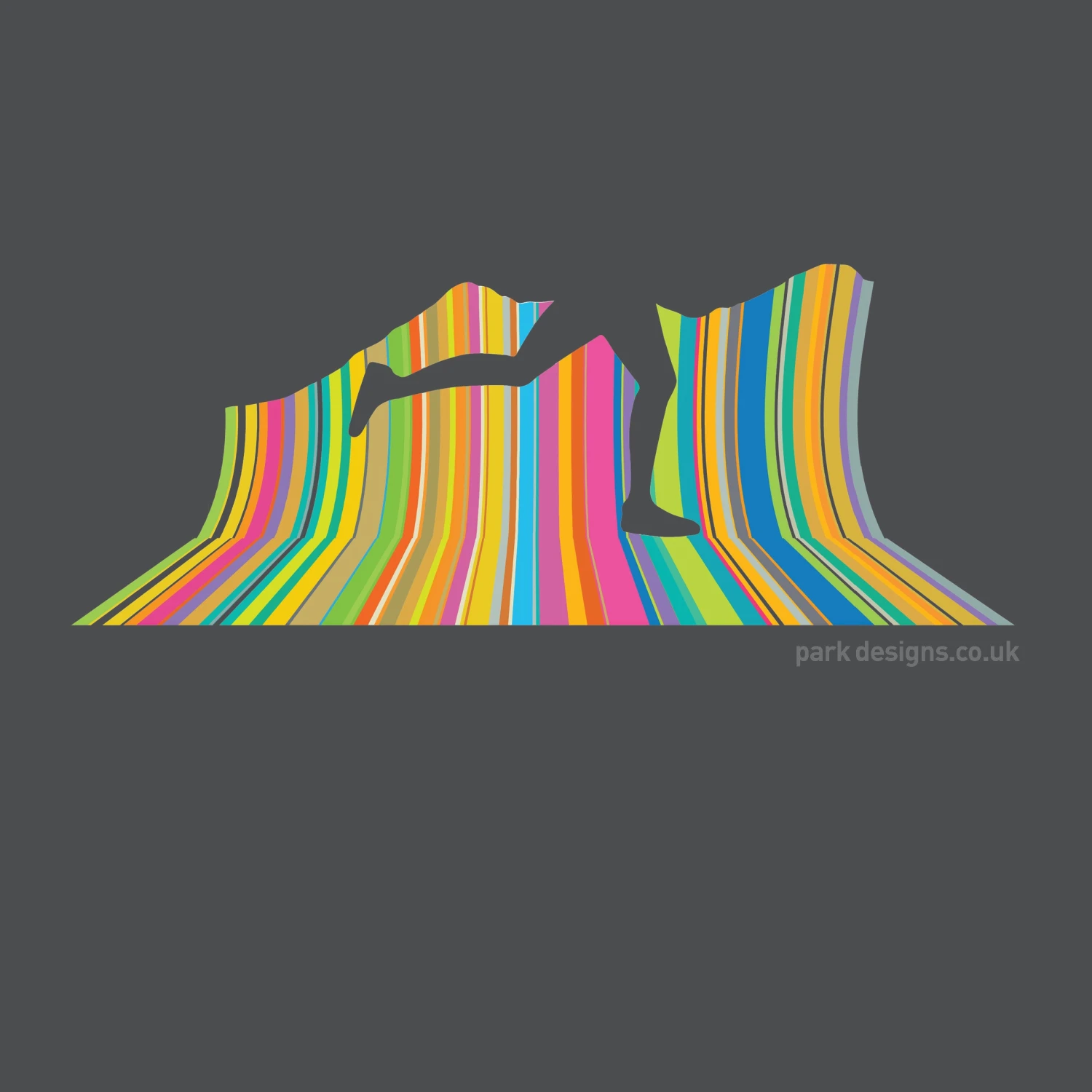 The Great Ridge - Run - Love Parks - Park Designs - T Shirt 5 The Great Ridge - Run - Love Parks - Park Designs - T Shirt - Image 5