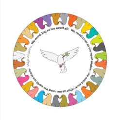 Peace, Love & Each Other - Love Nature - Design T Shirt -Home Furnishings Store PD T Shirt Peace love eachother 2022 Page 5