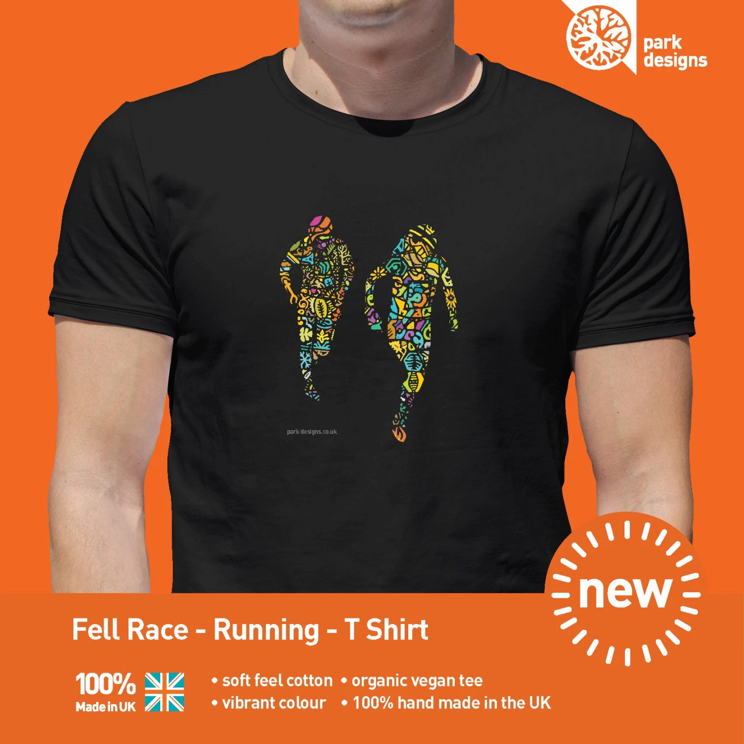 Fell Race - Running - Love Parks - Park Designs - T Shirt 4 Fell Race - Running - Love Parks - Park Designs - T Shirt - Image 4