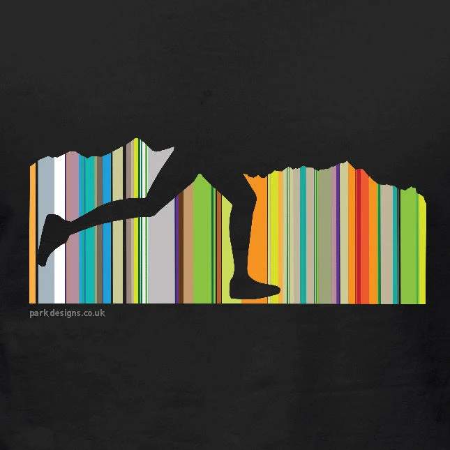 Road Of Many Colours - Run - Love Parks - Park Designs - T Shirt 2 Road Of Many Colours - Run - Love Parks - Park Designs - T Shirt - Image 2