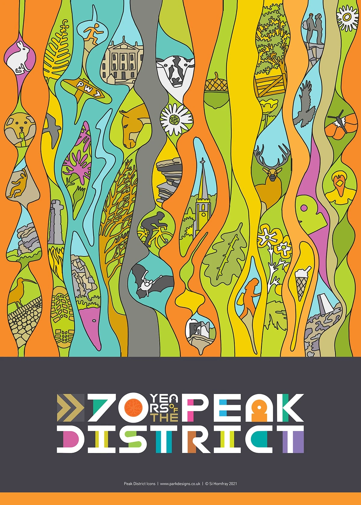 70 Years Of The Peak District - Icons - Fine Art Print 3 70 Years Of The Peak District - Icons - Fine Art Print - Image 3