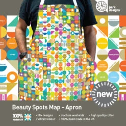 Beauty Spots - Peak District Map - Cotton Apron -Home Furnishings Store PDAPRONSquares2022MAYAds Page 2