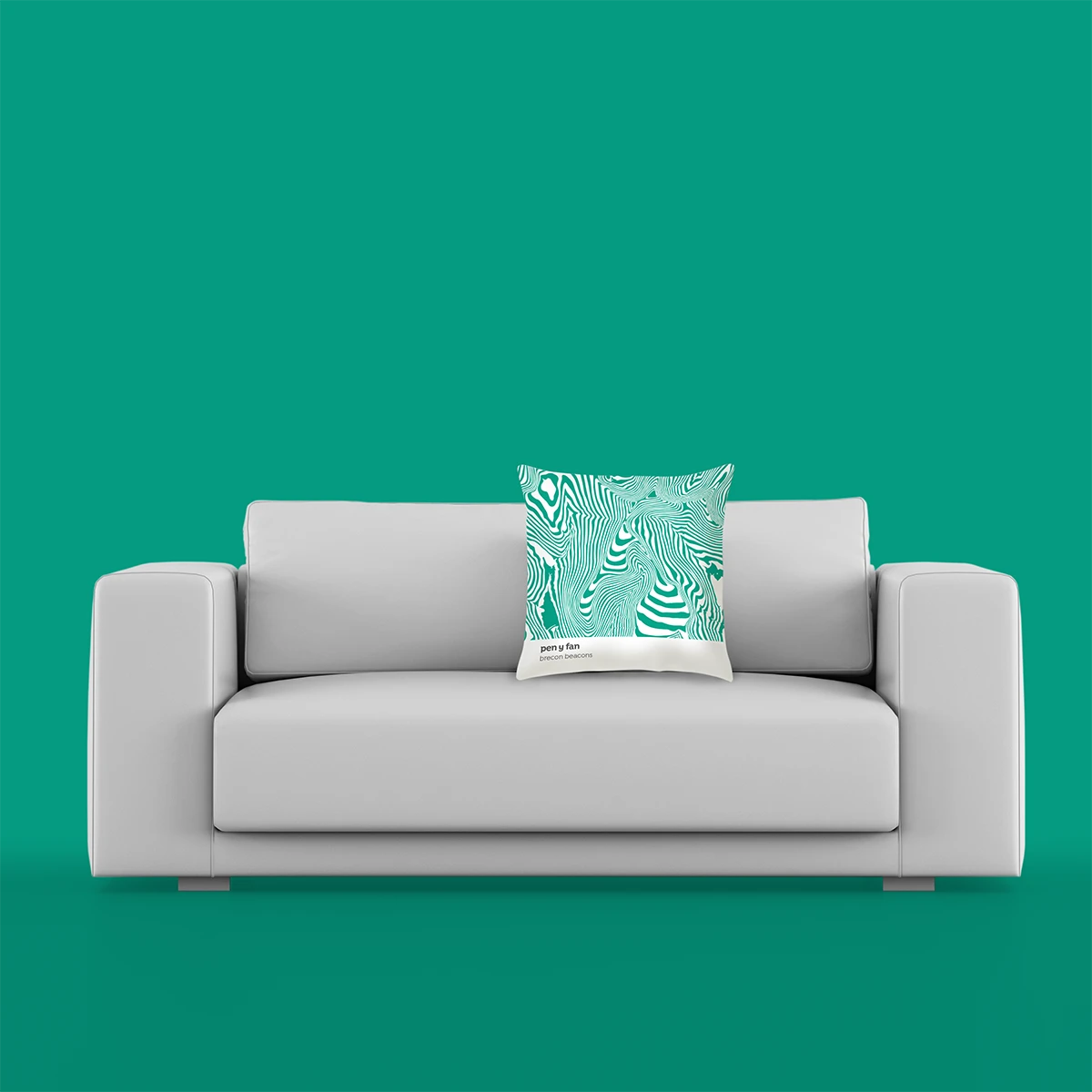 Pen Y Fan And Corn Du - Brecon Beacons - Contour Range Cushion 3 Pen Y Fan And Corn Du - Brecon Beacons - Contour Range Cushion - Image 3