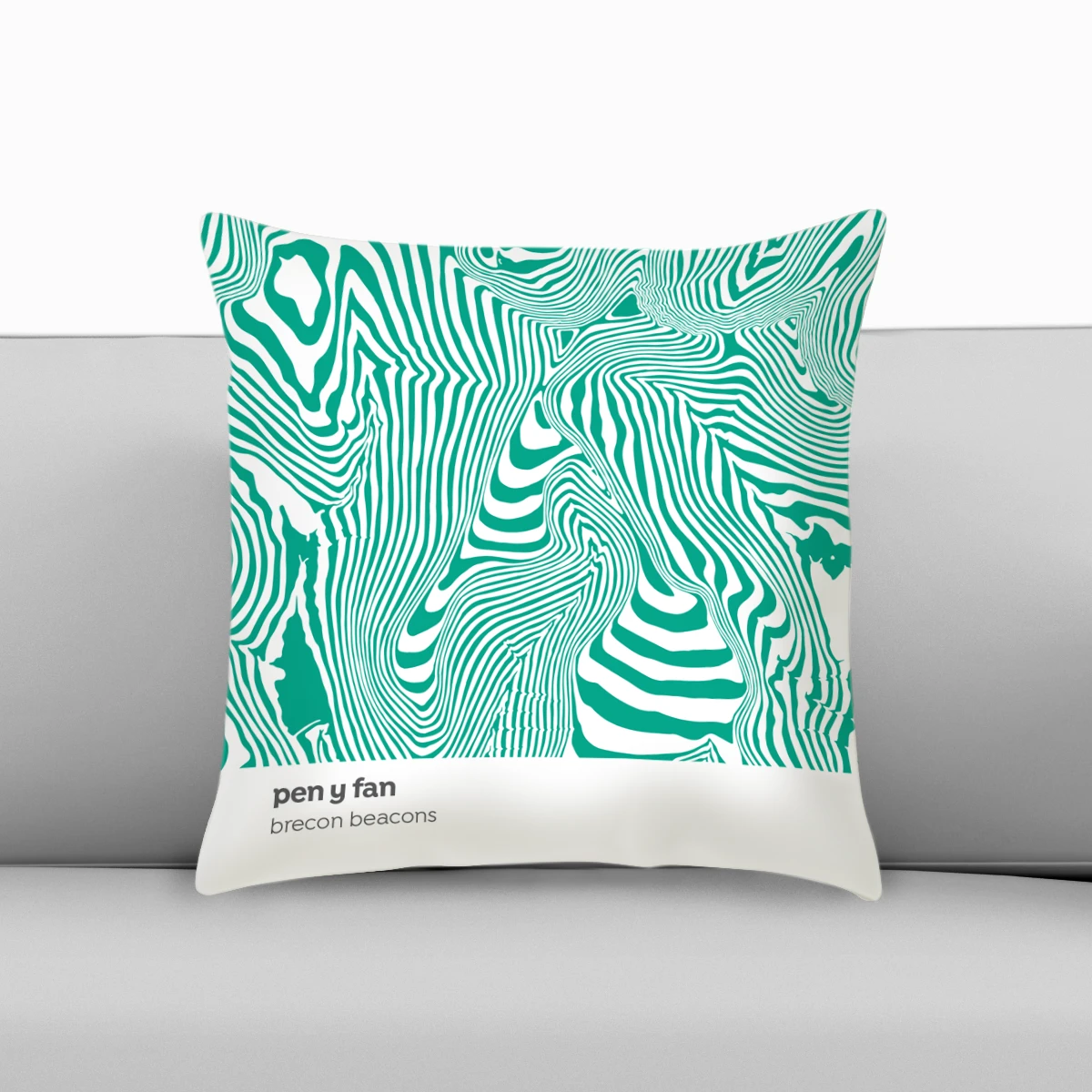 Pen Y Fan And Corn Du - Brecon Beacons - Contour Range Cushion 2 Pen Y Fan And Corn Du - Brecon Beacons - Contour Range Cushion - Image 2