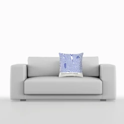 The Old Man Of Coniston & Dow Crag - Lake District - Contour Range Cushion -Home Furnishings Store PDCRLDOLDMANWHITEROOM