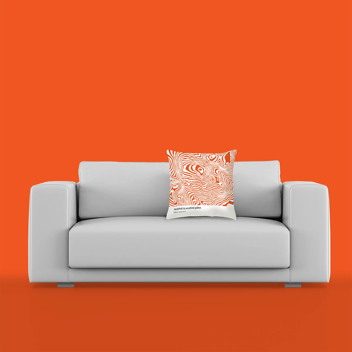 Scafell & Scafell Pike - Lake District - Contour Range Cushion 3 Scafell & Scafell Pike - Lake District - Contour Range Cushion - Image 3