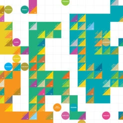 The Wainwrights - 214 Summits - Lake District Fine Art Print -Home Furnishings Store PDCRLDWAINWRIGHTSUMMITSv4.0WHITEsmllzoom