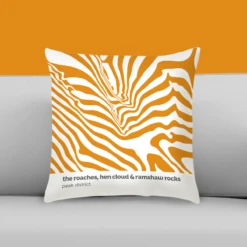 The Roaches, Hen Cloud & Ramshaw Rocks - Peak District - Contour Range Cushion