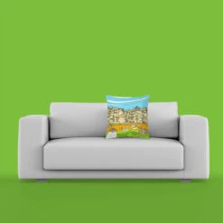 Stanage Edge Trip Tick 02 - Peak District - Cushion -Home Furnishings Store PDCRPDxxxxxWHITEROOM13