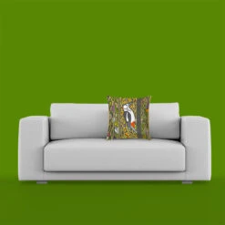 A Walk In The Park - Woodpecker - Cushion -Home Furnishings Store PDCRPDxxxxxWHITEROOM14
