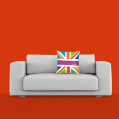Union Jack Of Inclusivity - Love Nature - Cushion -Home Furnishings Store PDCRPDxxxxxWHITEROOM44