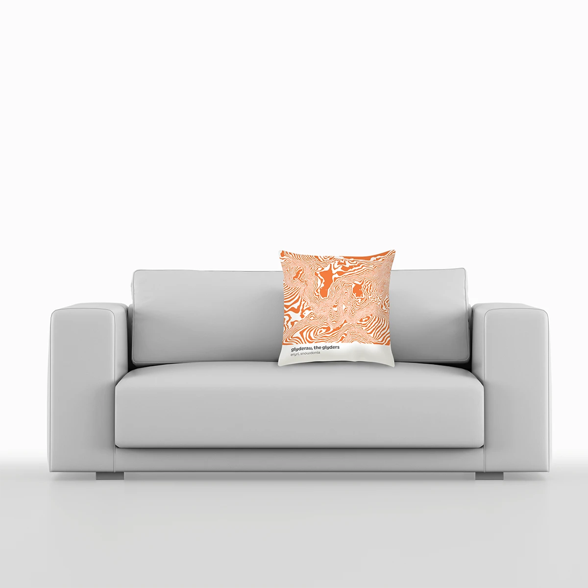 Glyderau, The Glyders - Snowdonia - Contour Range Cushion 4 Glyderau, The Glyders - Snowdonia - Contour Range Cushion - Image 4