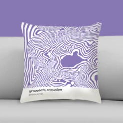 Snowdon - Snowdonia - Contour Range Cushion