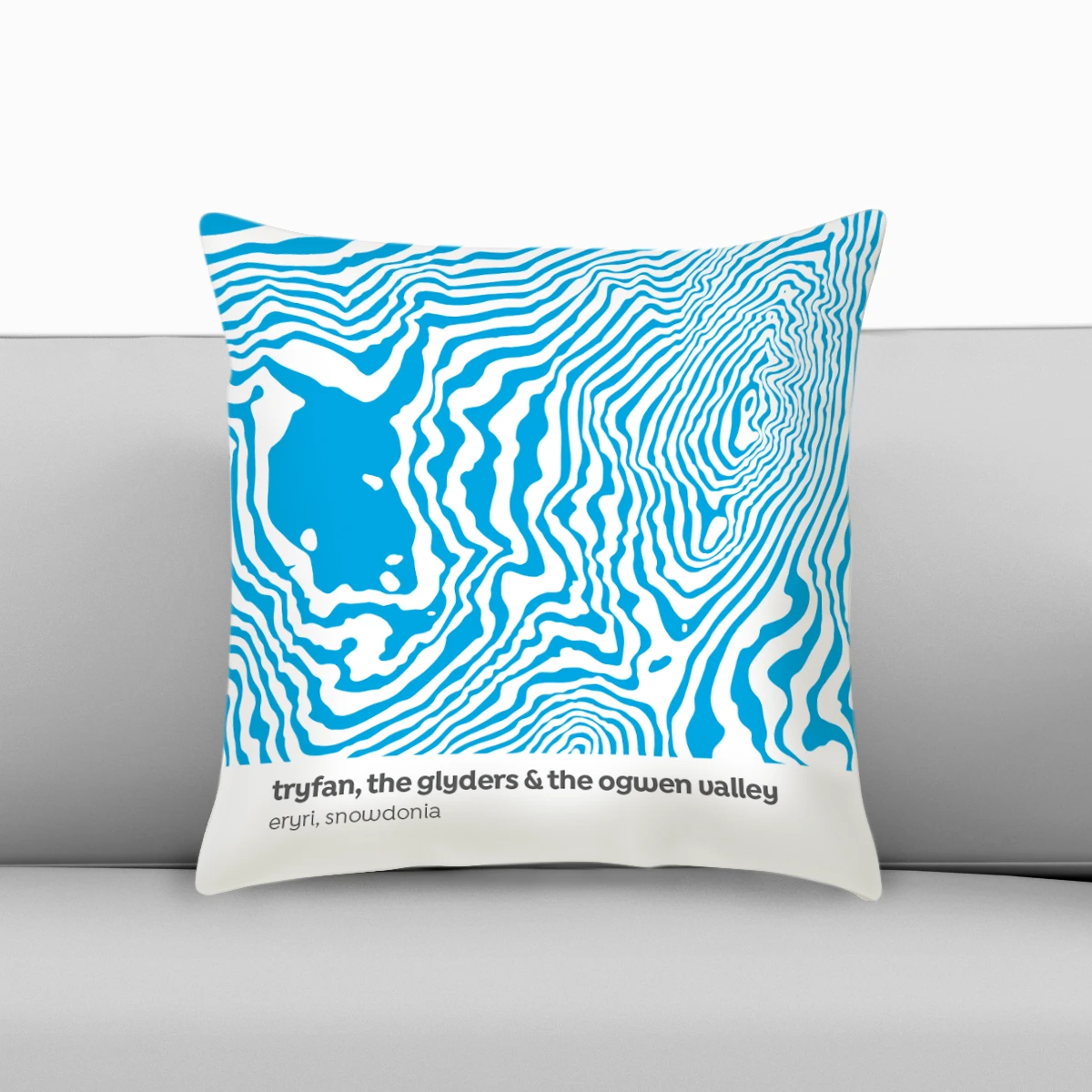 Tryfan & The Glyders - Snowdonia - Contour Range Cushion 2 Tryfan & The Glyders - Snowdonia - Contour Range Cushion - Image 2