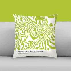 Malham Cove & Gordale Scar - Yorkshire Dales - Contour Range Cushion