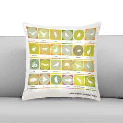 Wildlife Icons - Index - Cushion