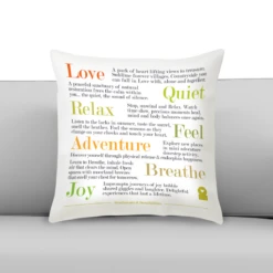 Seven Sentiments - Cushion