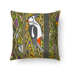 A Walk In The Park - Woodpecker - Cushion -Home Furnishings Store PDCushionAwalkinthepark f3fd449c aa4e 40fd afba 88469f0c925d